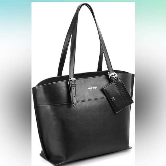 Nine West Doralia Tote Black NWT - Picture 4 of 12